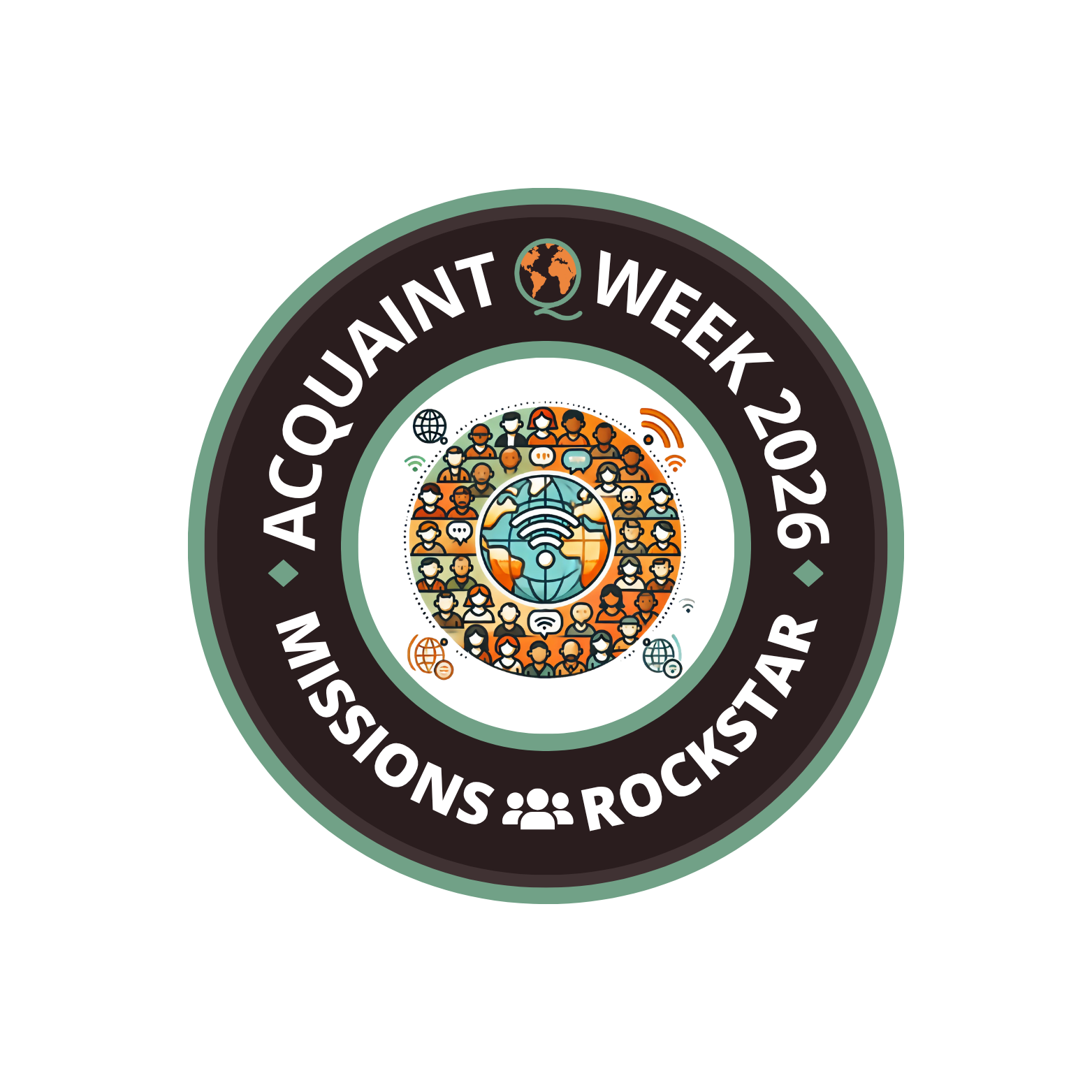 Acquaint Week 2026 Missions Rockstar badge