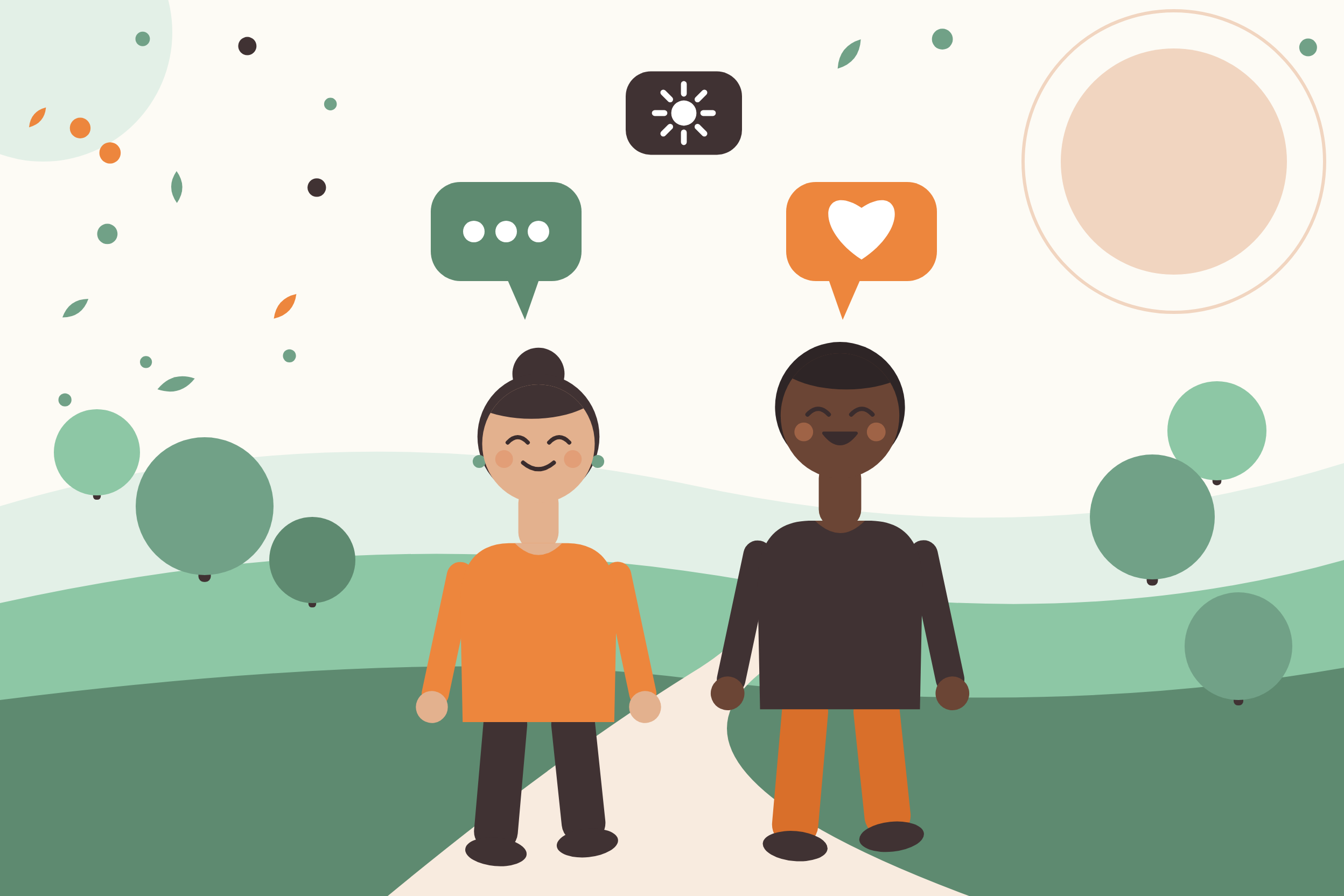 Go for a Walk With Someone mission