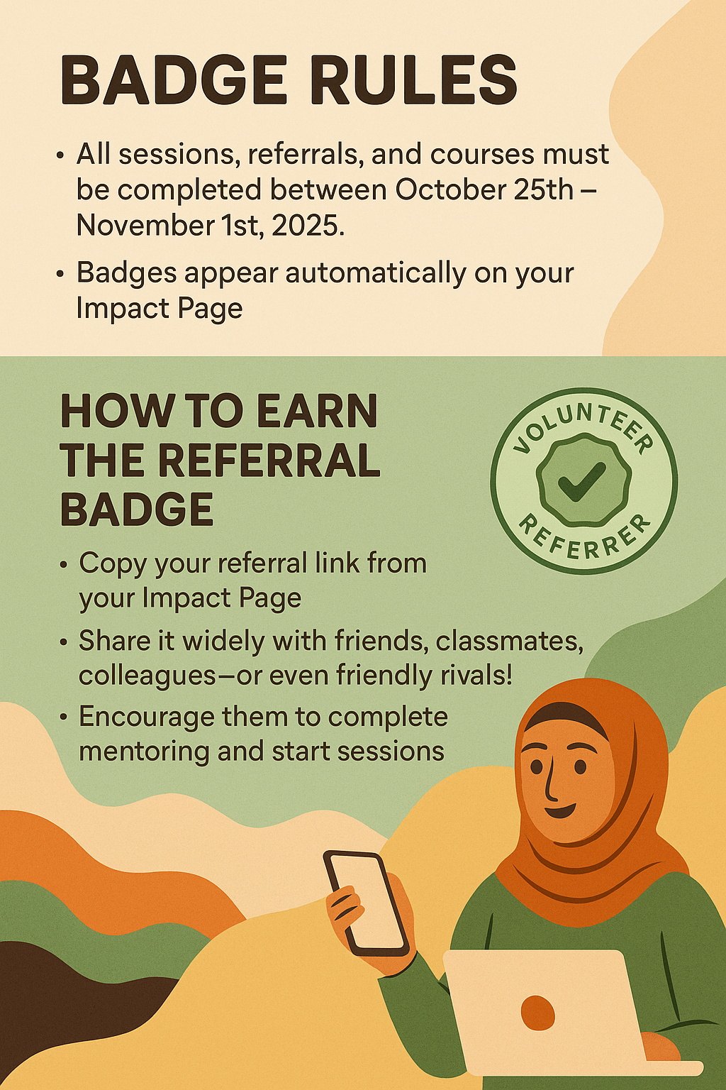 Referral instructions for 2025